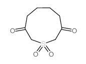 1,1-dioxothionane-3,8-dione结构式