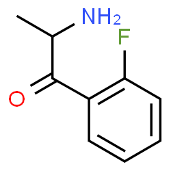 1-Propanone,2-amino-1-(2-fluorophenyl)- Structure