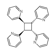 2-(2,3,4-tripyridin-2-ylcyclobutyl)pyridine结构式