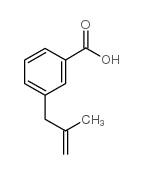 3-(2-METHYL-ALLYL)-BENZOIC ACID Structure