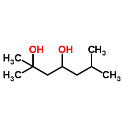 2,6-Dimethyl-2,4-heptanediol Structure