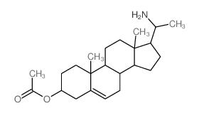 [17-(1-aminoethyl)-10,13-dimethyl-2,3,4,7,8,9,11,12,14,15,16,17-dodecahydro-1H-cyclopenta[a]phenanthren-3-yl] acetate picture