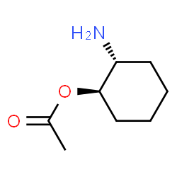 Cyclohexanol,2-amino-,acetate(ester),trans-(9CI) Structure