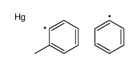 (2-methylphenyl)-phenylmercury Structure