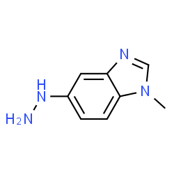 1H-Benzimidazole,5-hydrazino-1-methyl-(9CI)结构式