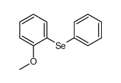 1-methoxy-2-phenylselanylbenzene Structure