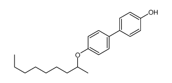 4-(4-nonan-2-yloxyphenyl)phenol Structure