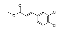 Methyl 3-(3,4-dichlorophenyl)acrylate结构式