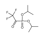 1-di(propan-2-yloxy)phosphoryl-2,2,2-trifluoroethanone Structure