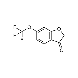 6-(Trifluoromethoxy)benzofuran-3-one Structure