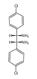 1,2-bis(4-chlorophenyl)ethane-1,2-diamine Structure