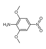 2,6-dimethoxy-4-nitroaniline结构式