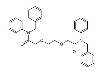 N-benzyl-2-[2-[2-(N-benzylanilino)-2-oxoethoxy]ethoxy]-N-phenylacetamide结构式