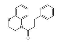 1-(2,3-dihydro-1,4-benzothiazin-4-yl)-3-phenylpropan-1-one Structure