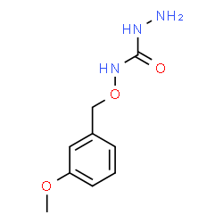 N-[(3-METHOXYBENZYL)OXY]-1-HYDRAZINECARBOXAMIDE Structure