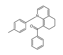 [1-(4-methylphenyl)-6,7-dihydro-5H-quinolin-8-yl]-phenylmethanone结构式