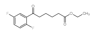 ethyl 6-(2,5-difluorophenyl)-6-oxohexanoate picture