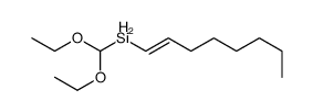 diethoxymethyl(oct-1-enyl)silane结构式