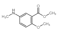 methyl 2-methoxy-5-(methylamino)benzoate Structure