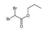 propyl 2,2-dibromoacetate结构式