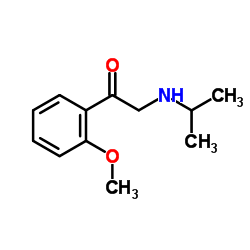2-(Isopropylamino)-1-(2-methoxyphenyl)ethanone Structure