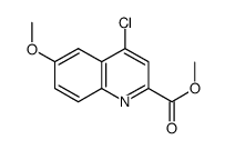 4-Chloro-6-methoxy-2-quinolinecarboxylic acid methyl ester picture
