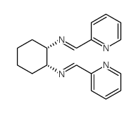 1,2-Cyclohexanediamine,N,N'-bis(2-pyridinylmethylene)-, (1R,2S)-rel- (9CI) structure