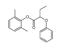 (2,6-dimethylphenyl) 2-phenoxybutanoate结构式