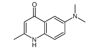 6-(Dimethylamino)-2-methyl-4(1H)-quinolinone Structure
