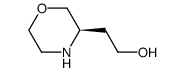 (R)-3-Hydroxyethylmorpholine Structure
