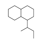 1-butan-2-yl-1,2,3,4,4a,5,6,7,8,8a-decahydronaphthalene结构式