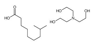 tert-decanoic acid, compound with 2,2',2''-nitrilotriethanol (1:1)结构式
