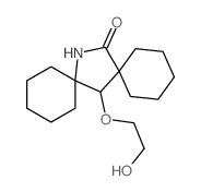 7-(2-hydroxyethoxy)-14-azadispiro[5.1.58.26]pentadecan-15-one Structure