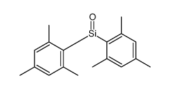 oxo-bis(2,4,6-trimethylphenyl)silane Structure