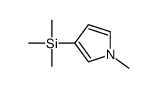 trimethyl-(1-methylpyrrol-3-yl)silane结构式