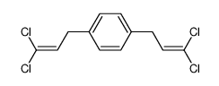 1,4-bis-(3,3-dichloro-allyl)-benzene Structure