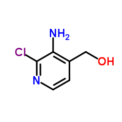 (3-Amino-2-chloro-4-pyridinyl)methanol Structure