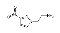 2-(3-nitro-1H-pyrazol-1-yl)ethan-1-amine结构式