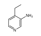 Pyridine, 3-amino-4-ethyl- (6CI) Structure