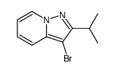 3-bromo-2-propan-2-ylpyrazolo[1,5-a]pyridine结构式