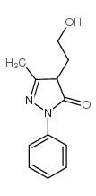 4-2-羟甲基-3-甲基-1-苯基-2-吡唑啉-5-酮图片