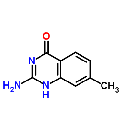 2-Amino-7-methyl-4(1H)-quinazolinone Structure