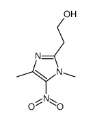 2-(1,4-dimethyl-5-nitroimidazol-2-yl)ethanol Structure