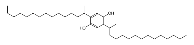 2,5-di(pentadecan-2-yl)benzene-1,4-diol Structure