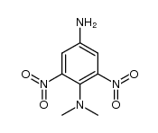 N1,N1-dimethyl-2,6-dinitro-p-phenylenediamine结构式