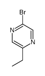 2-bromo-5-ethylpyrazine Structure