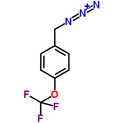 1-(Azidomethyl)-4-(trifluoromethoxy)benzene结构式