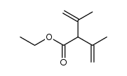 ethyl 2-isopropenyl-3-methyl-3-butenoate Structure