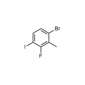 1-Bromo-3-fluoro-4-iodo-2-methyl-benzene picture