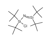 1,1-di-tert-butyl-1-chloro-N-(di-tert-butylsilylene)silanamine Structure